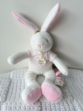 Doudou et Compagnie Pearl Bunny Stuffed Toy